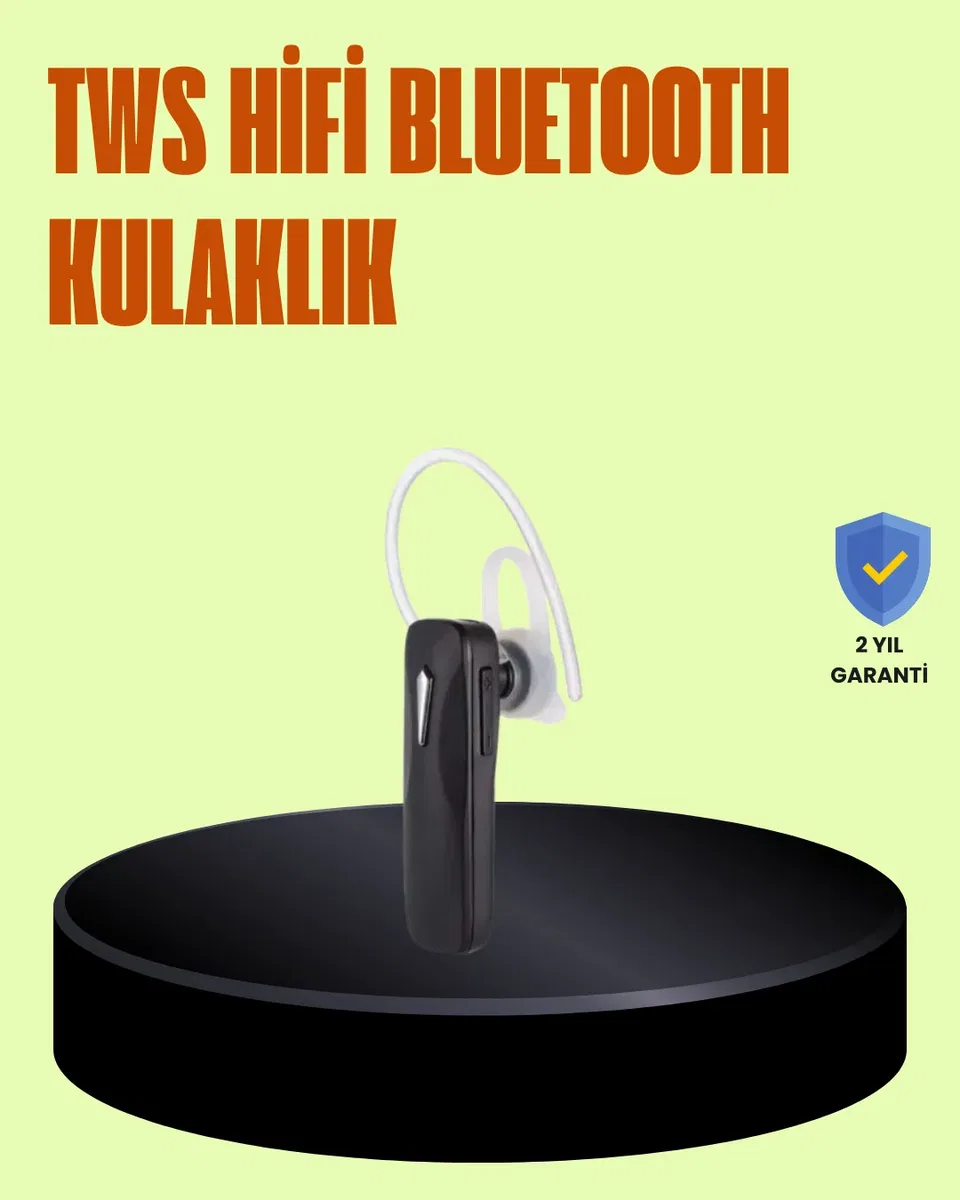Bluetooth 4. 1 Kablosuz Tekli Kulaklık | Mini ve Hafif Tasarım