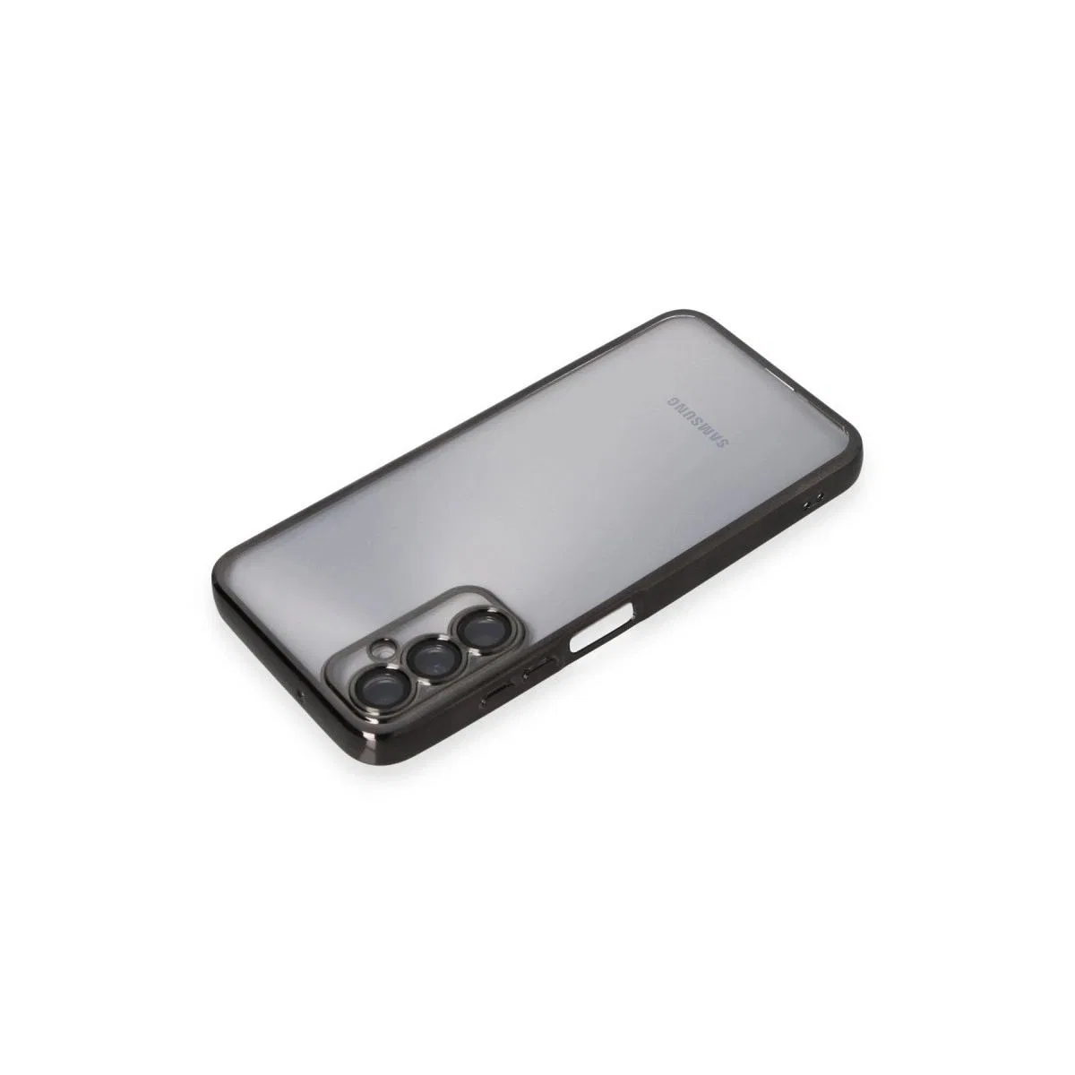 Samsung Galaxy A05s Kılıf Razer Lensli Silikon - Siyah görsel 3