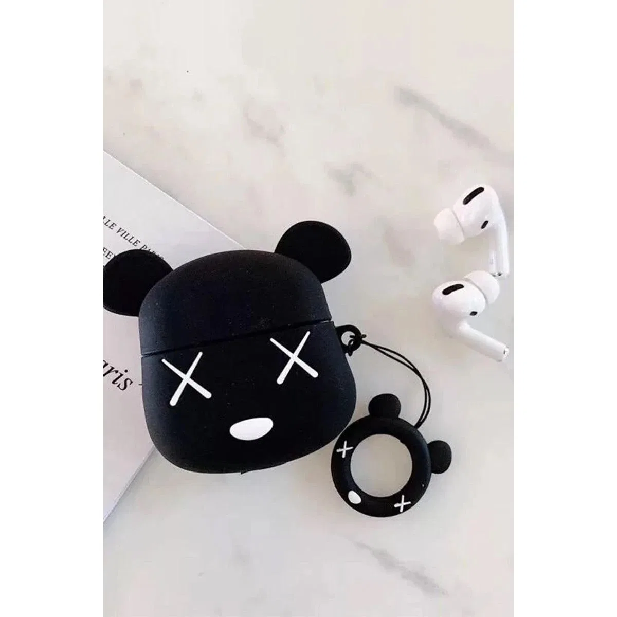 Apple Airpods 3 (3. nesil) Karakter Silikon - Desen 6 görsel 2