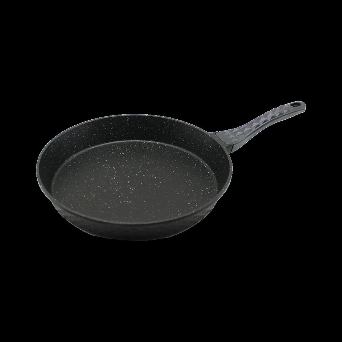 32 cm Döküm Tava - Kabartma Piramit Desenli görsel 3
