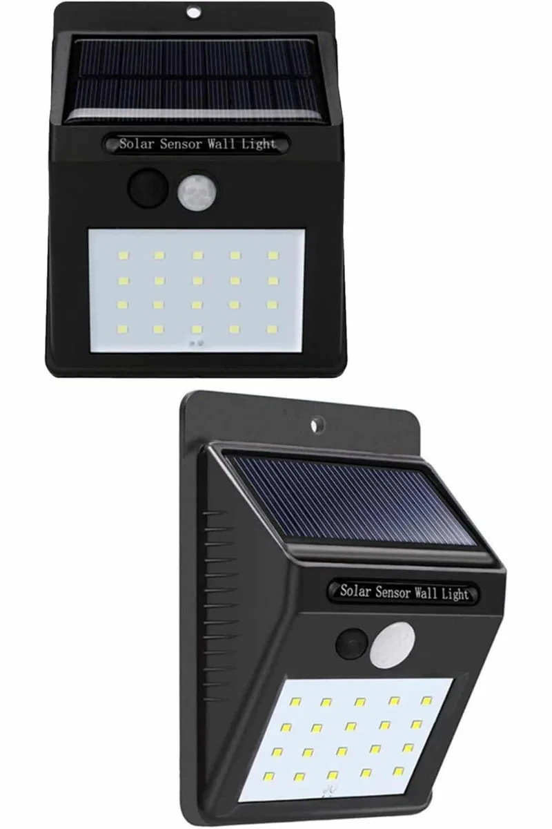 Solar Dekoratif Lambası Sensörlü Led Işık Bahçe Aydınlatma Yeni Nesil görsel 4
