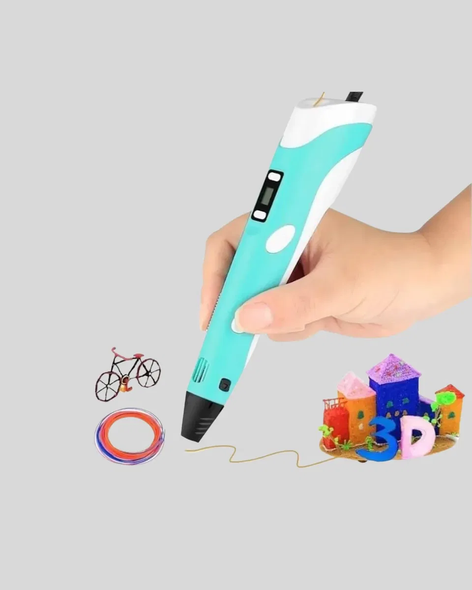 3D Kalem Ergonomik ve 1. 75 mm Filament Destekli FDM Yazıcı Kalemi görsel 2