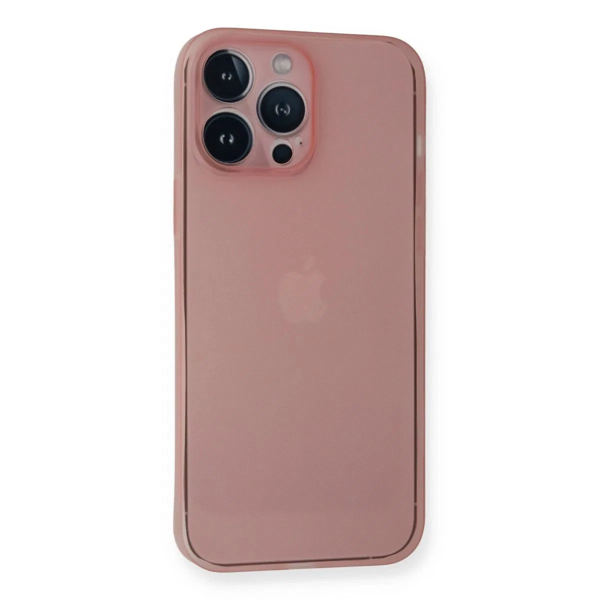 Apple İphone 14 Pro Kılıf Pp Ultra İnce Kapak - Pembe görsel 3