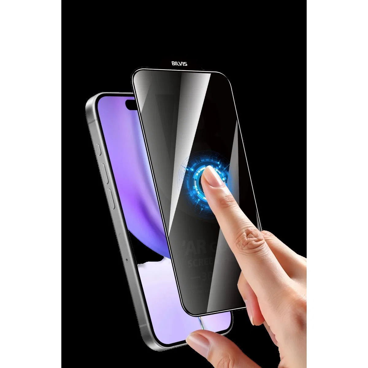 Apple İphone 17 Bilvis 3d Hayalet Cam Ekran Koruyucu görsel 4