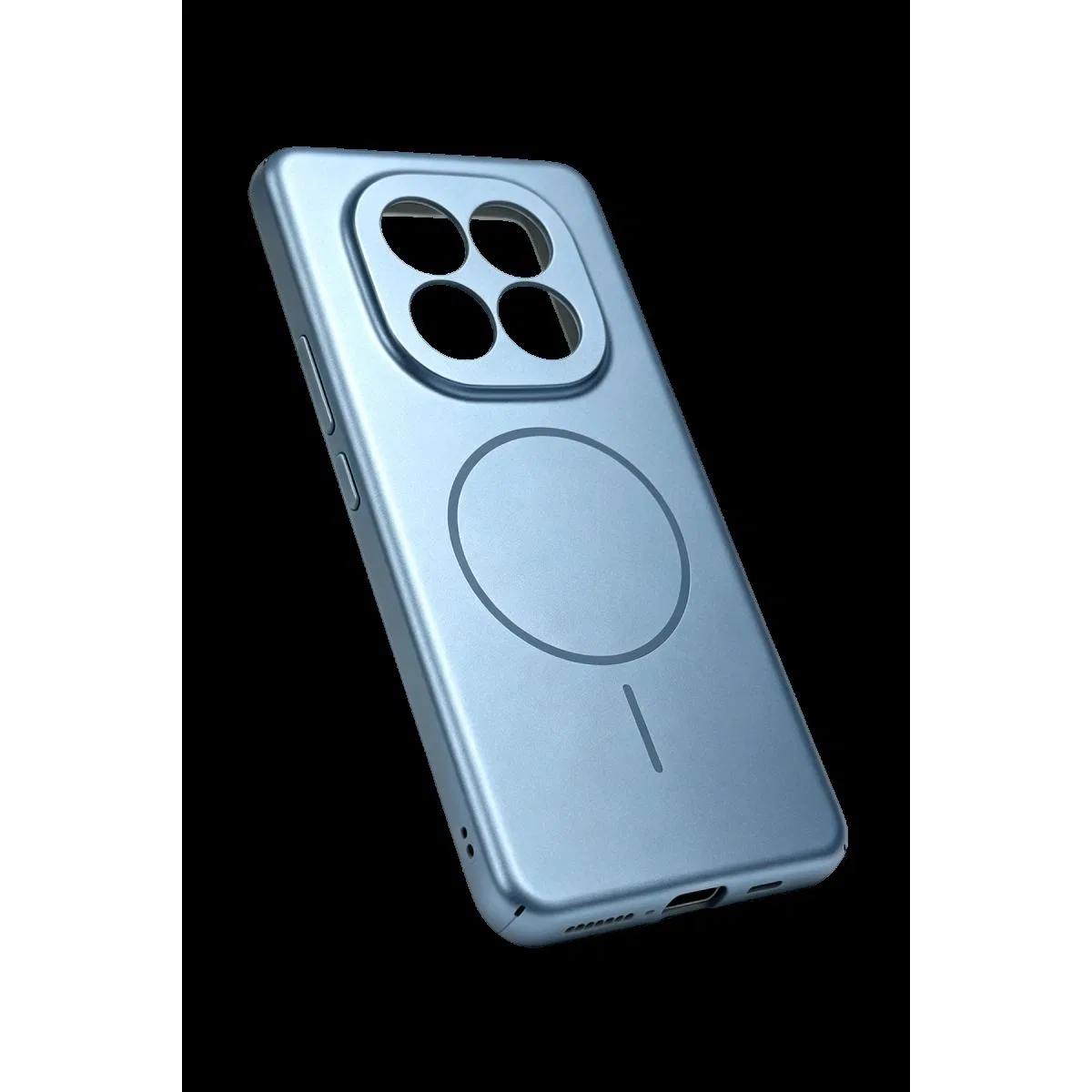 Xiaomi Redmi Note 14 Pro Plus Mika Pc Magsafe Kapak - Açık Mavi görsel 2