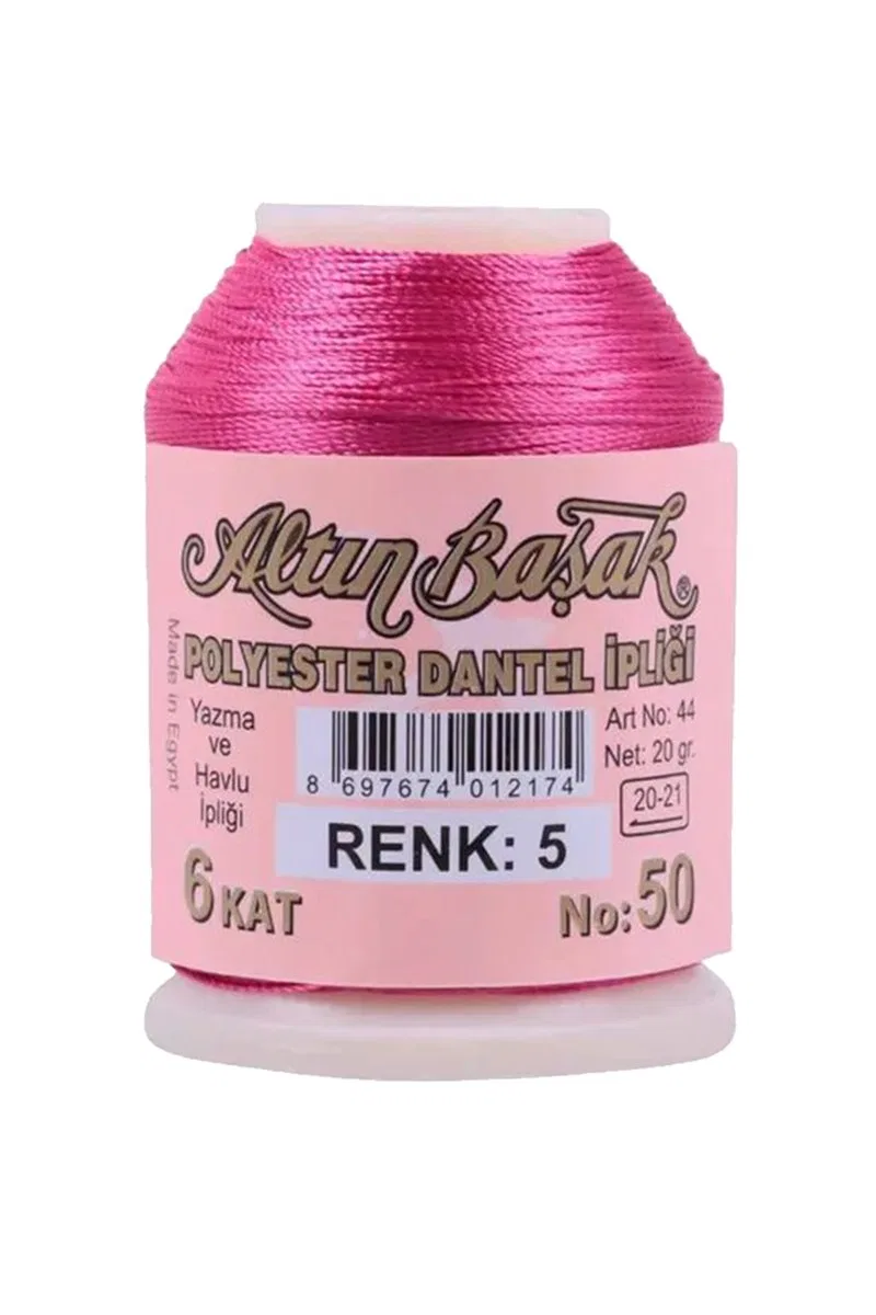 3 Adet Altınbaşak Oya ve Dantel İpi 20 gr - Royaleks - No: 005 - 432 - 357 görsel 3