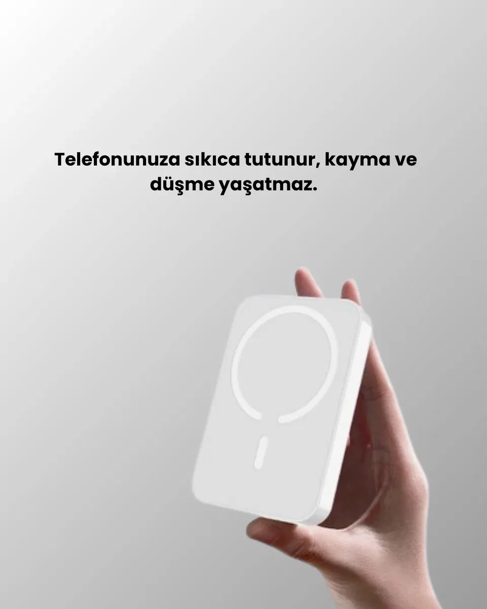 MagSafe Uyumlu 10000 mAh Powerbank görsel 5