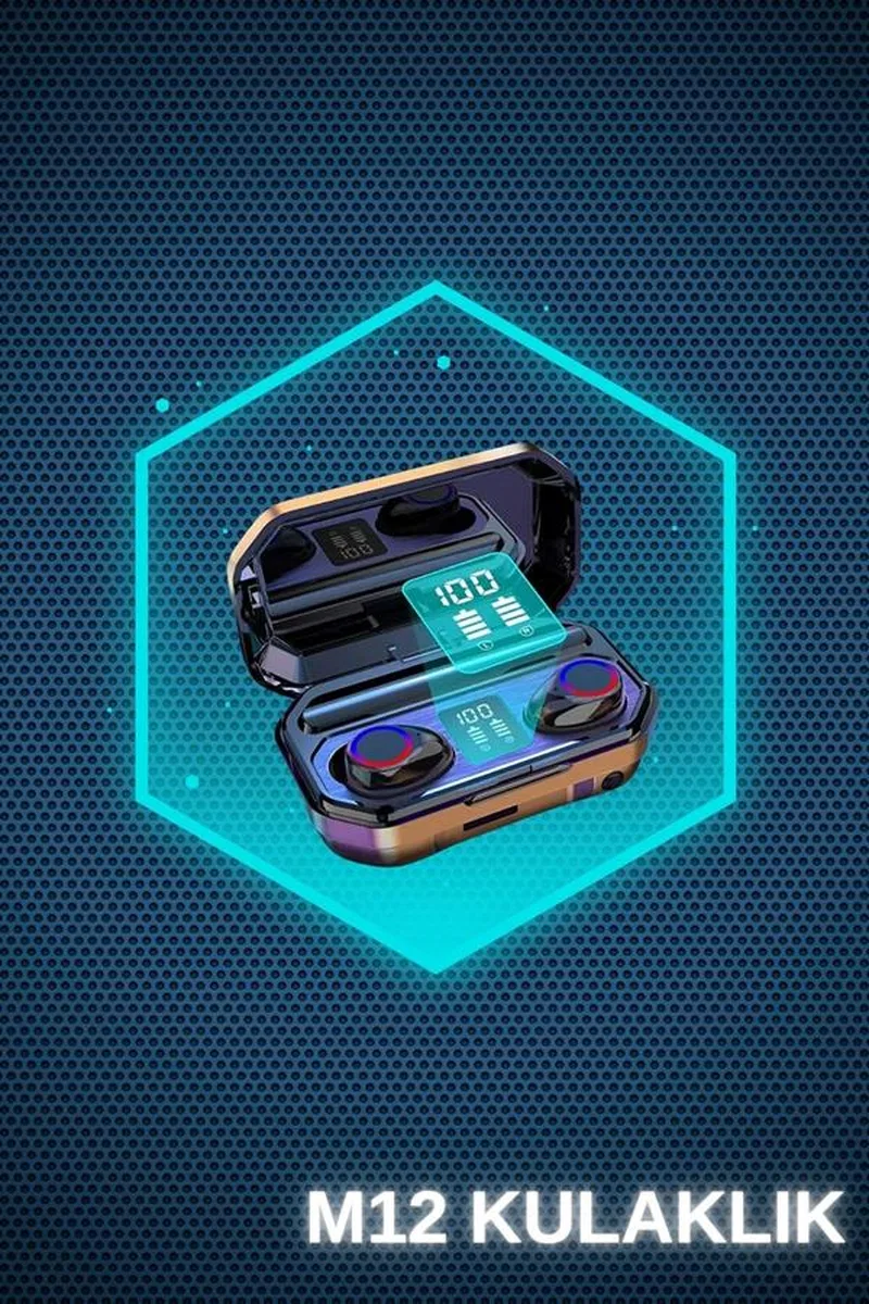 Yeni Nesil Kampanyası Bluetooth Bağlantılı Akıllı Saat ve Kablosuz Kulaklık Dijital Göstergeli görsel 3