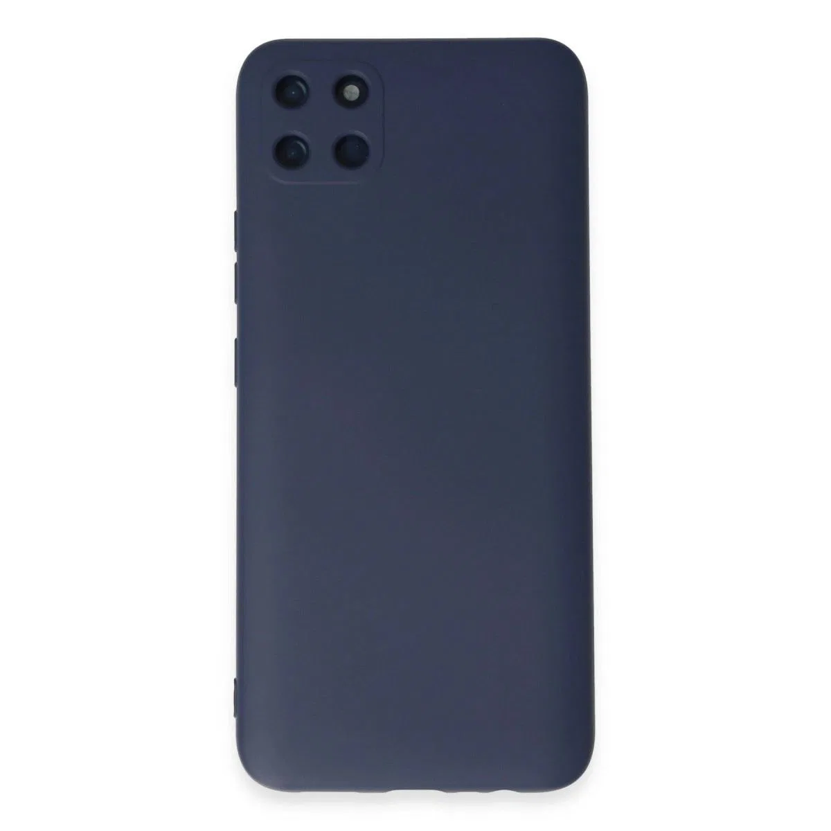 Realme C11 Kılıf Nano İçi Kadife Silikon - Lacivert
