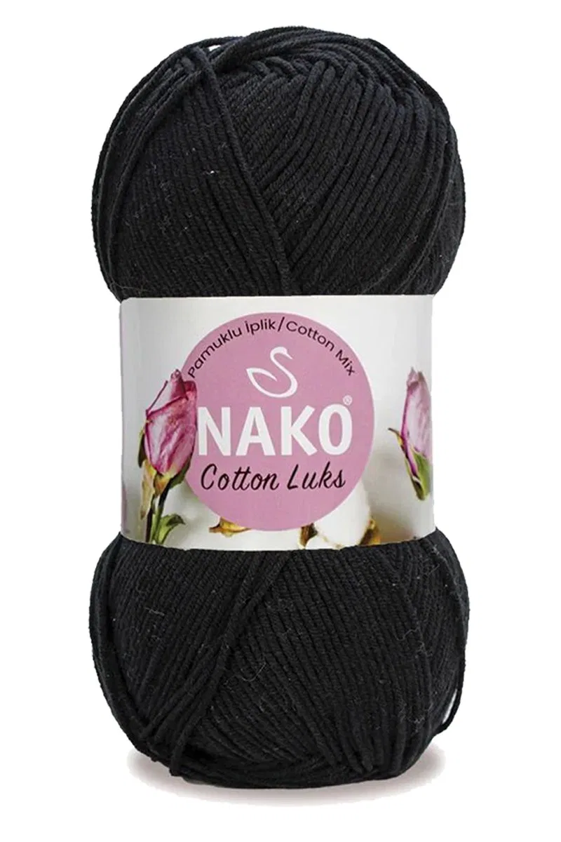 5 Adet Cotton Lüks Yelek Tunik Kazak Bluz Hırka İpi Yünü Siyah 97568 görsel 2