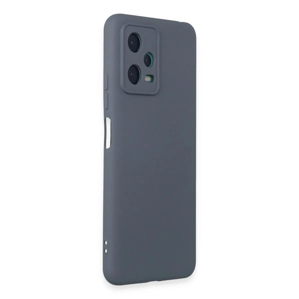 Xiaomi Redmi Note 12 5g Kılıf Nano İçi Kadife Silikon - Gri görsel 2