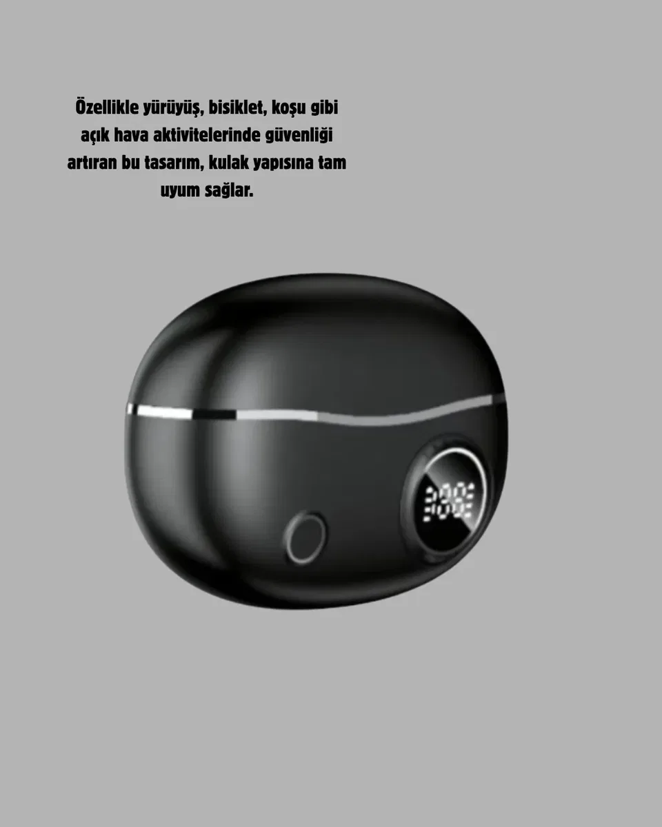 Kablosuz Açık Kulak Kulaklık Bluetooth 5. 4 Type-C Hızlı Şarj 30 Saat görsel 5