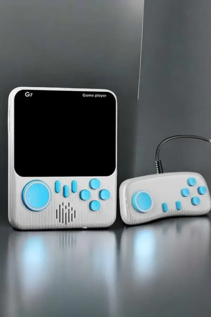Mini Atari El Atarisi 3. 5 inç Ekran Çift Konsol 666 Adet Retro Oyun Gameboy El Atarisi görsel 5