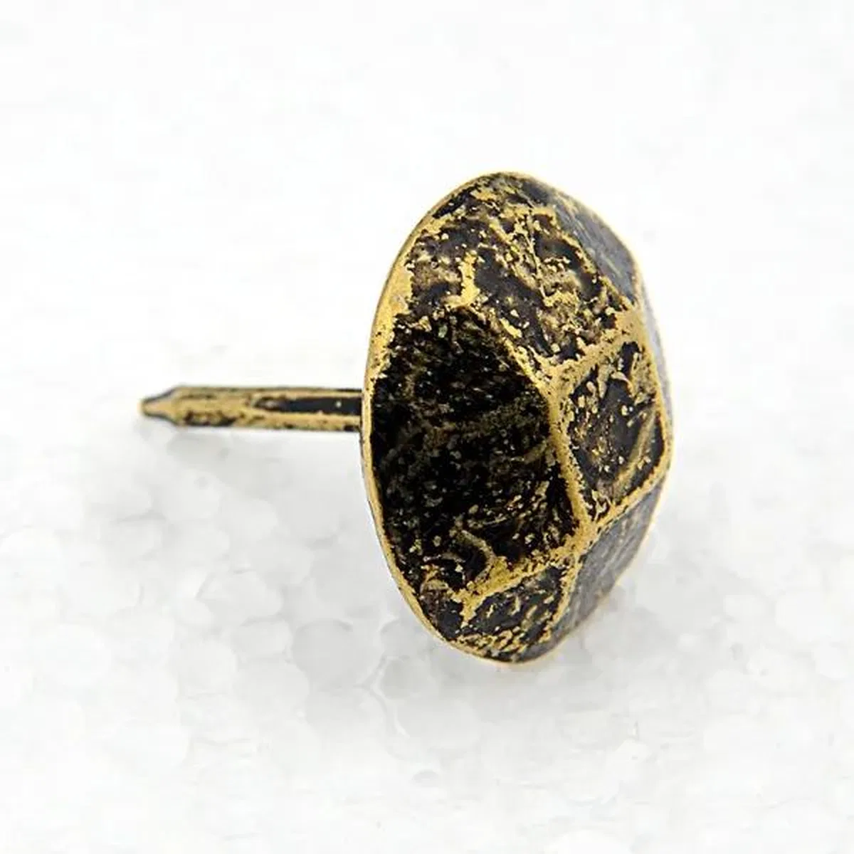 - Eskitme Antik Beşgen Kabara / Raptiye 18 Mm 20