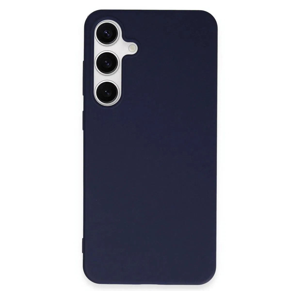 Samsung Galaxy S24 Plus Kılıf First Silikon - Lacivert görsel 3