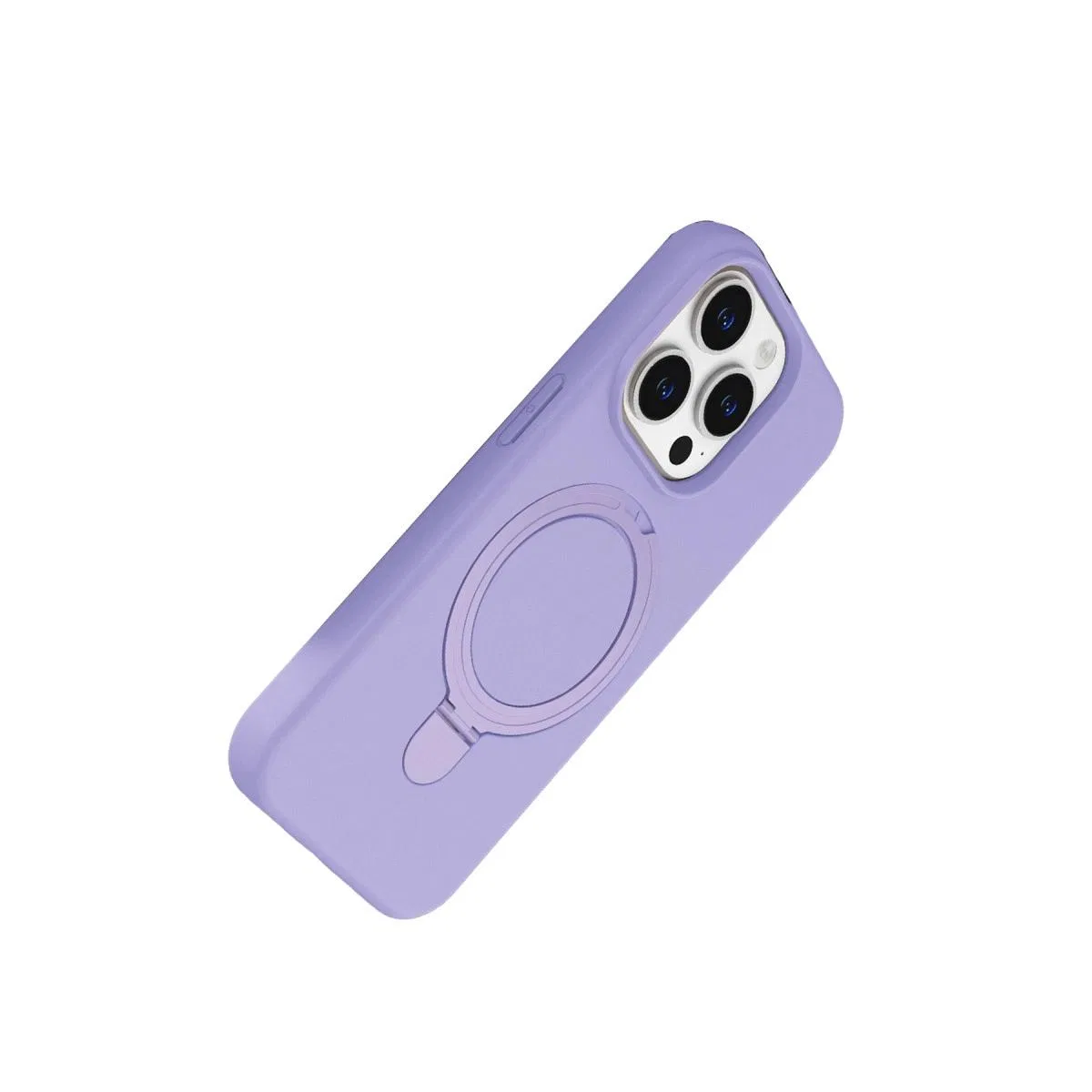 Apple İphone 14 Pro Max Regal Magsafe Standlı Kapak - Lila görsel 3