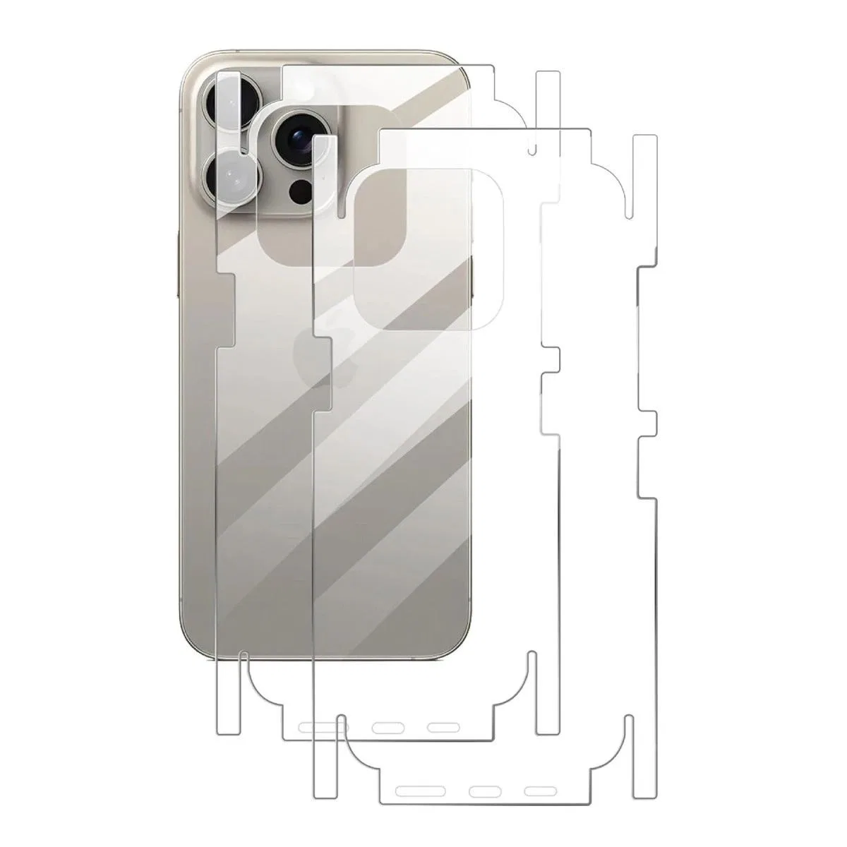 Apple İphone 17 Pro 360 Full Body Arka Koruyucu görsel 2