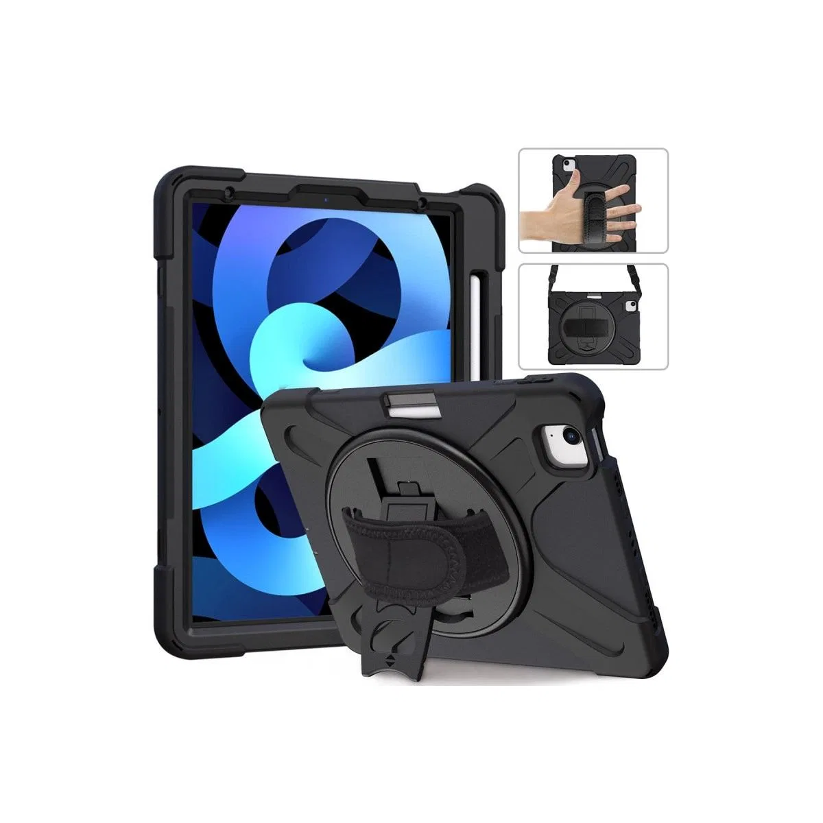 Apple İpad Mini 6 Kılıf Amazing Tablet Kapak - Siyah görsel 6