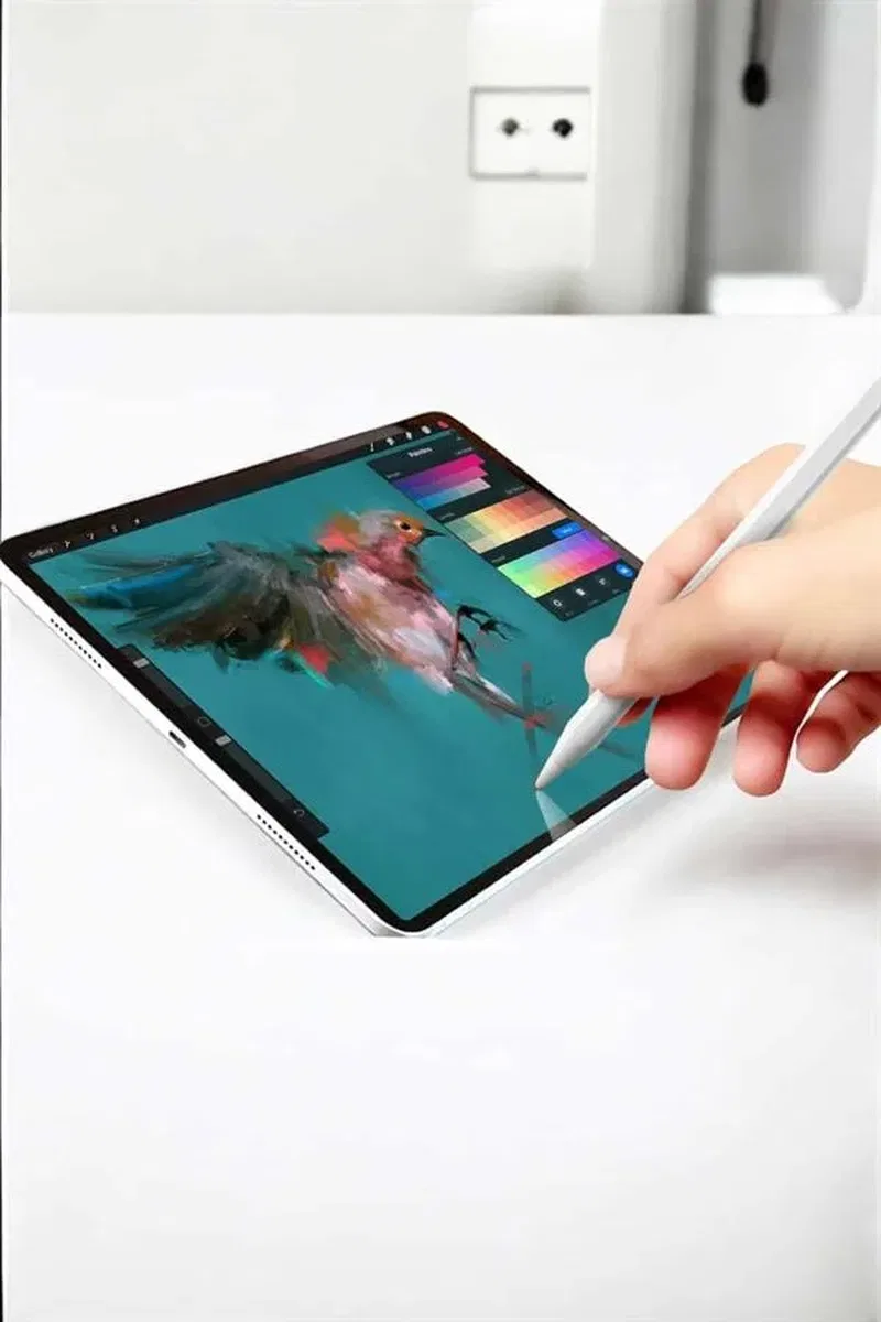 Tablet Kalemi Stylus Pen Dokunmatik Kalem Android Ve İOS Uyumlu Şarjlı görsel 4