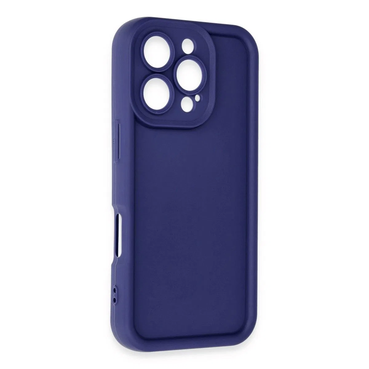 Apple İphone 16 Pro Max Kılıf Viera Silikon - Lacivert görsel 2
