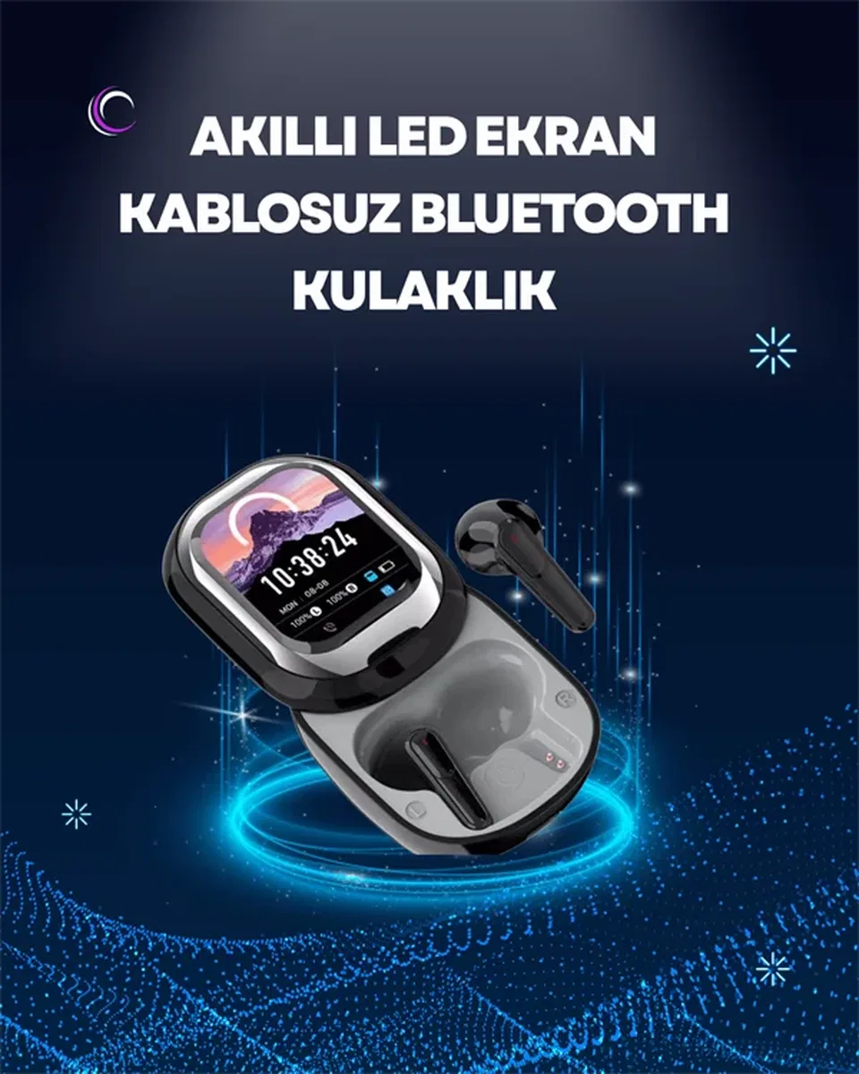 ENC Destekli Bluetooth 5. 4 Kulaklık – EQ Ayarlı, Akıllı Kutulu görsel 2