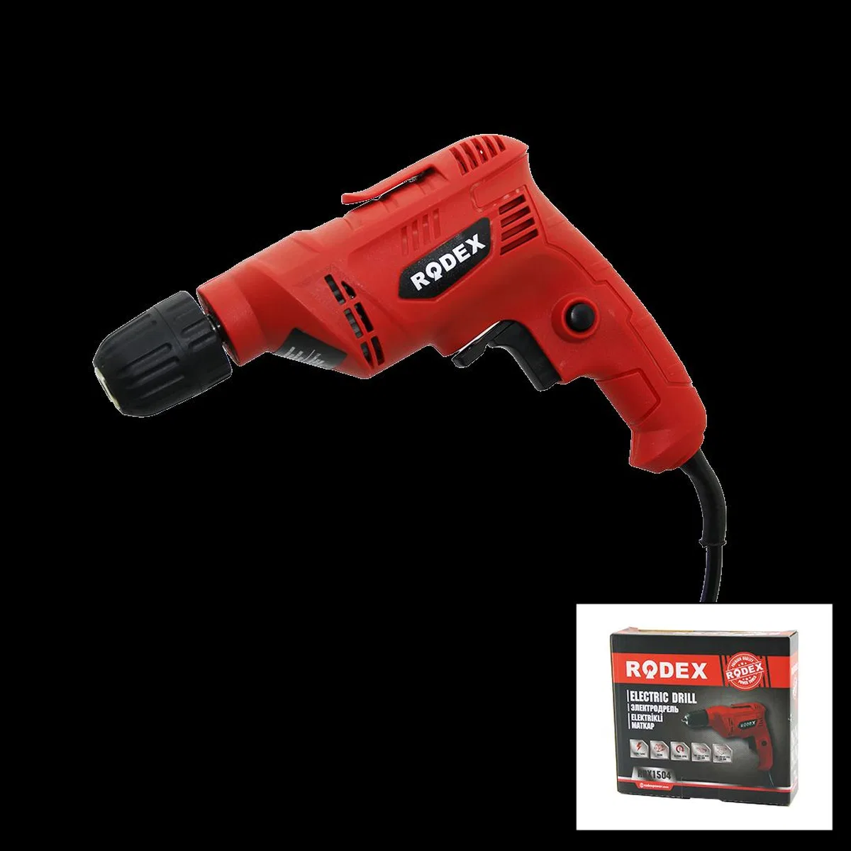Kablolu Elektrikli Matkap 450W 0-2600 RPM (Ahşap 25mm / Metal 10mm) görsel 2