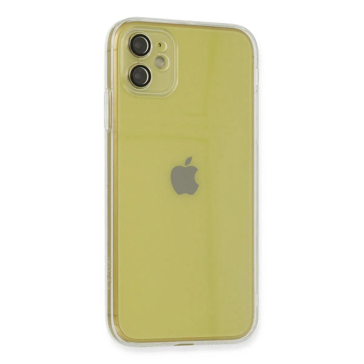 Apple İphone 12 Kılıf Fly Lens Silikon - Şeffaf görsel 2