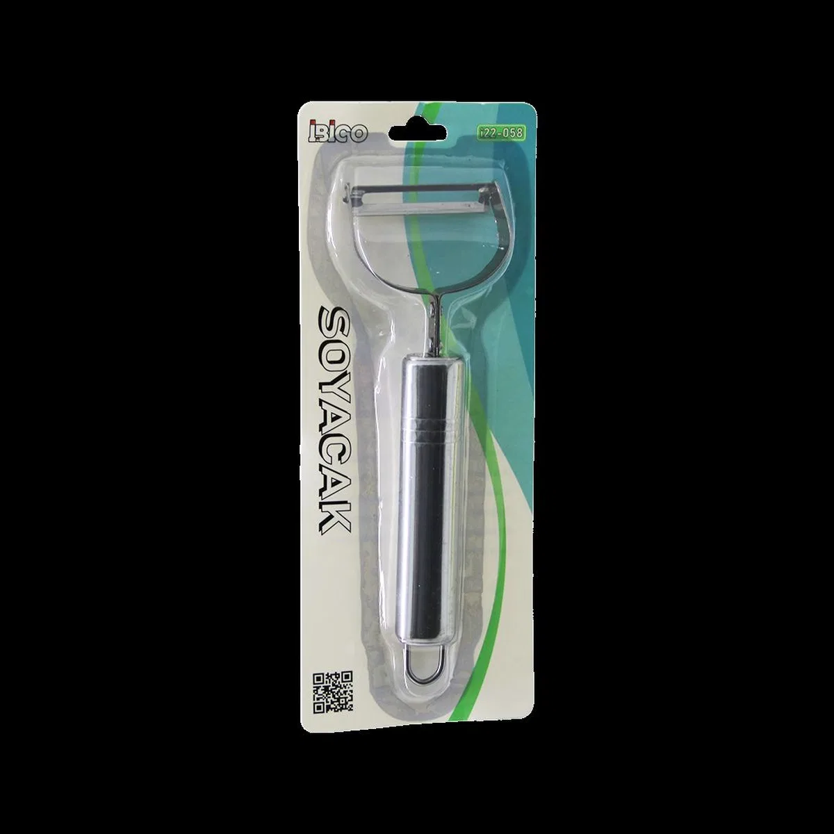 Metal Saplı Tek Başlı Soyacak görsel 2