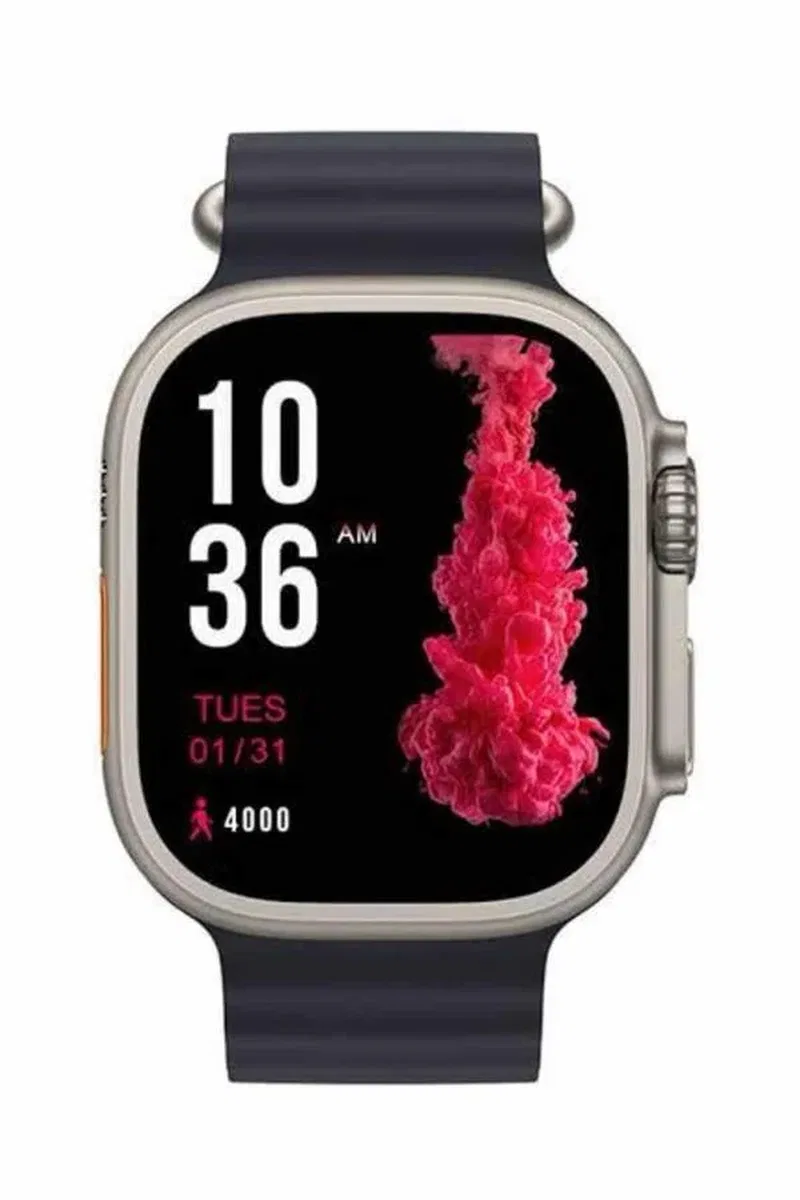 Ultra Akıllı Saat 49 Mm Çift Kordonlu Arama Cevaplama Bluetooth Bağlantılı görsel 5