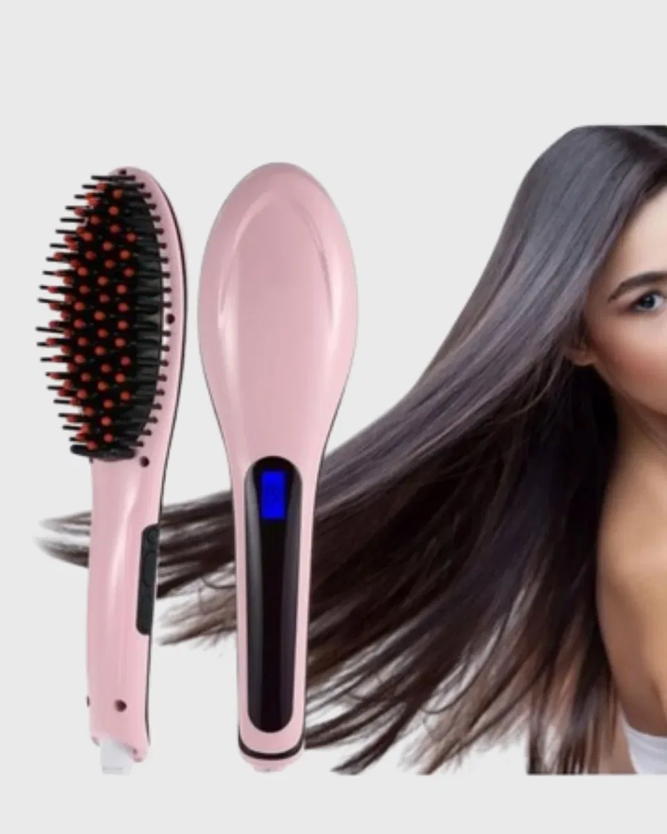 Seramik Plakalı Saç Düzleştirici Hızlı Isınan 5 Kademe Isı Ayarlı görsel 3