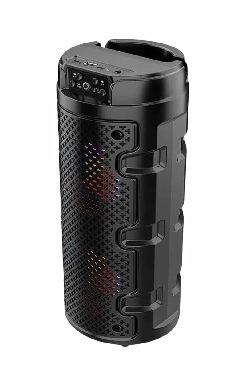 Bluetooth Hoparlör Büyük Boy Ses Bombası Fm Radyolu görsel 3